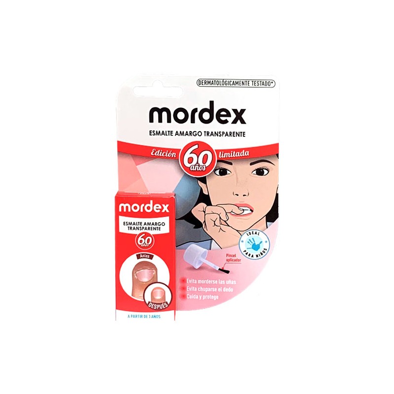 Mordex Esmalte Transparente Amargo 9ml Mordex Esmalte Transparente Amargo 9ml