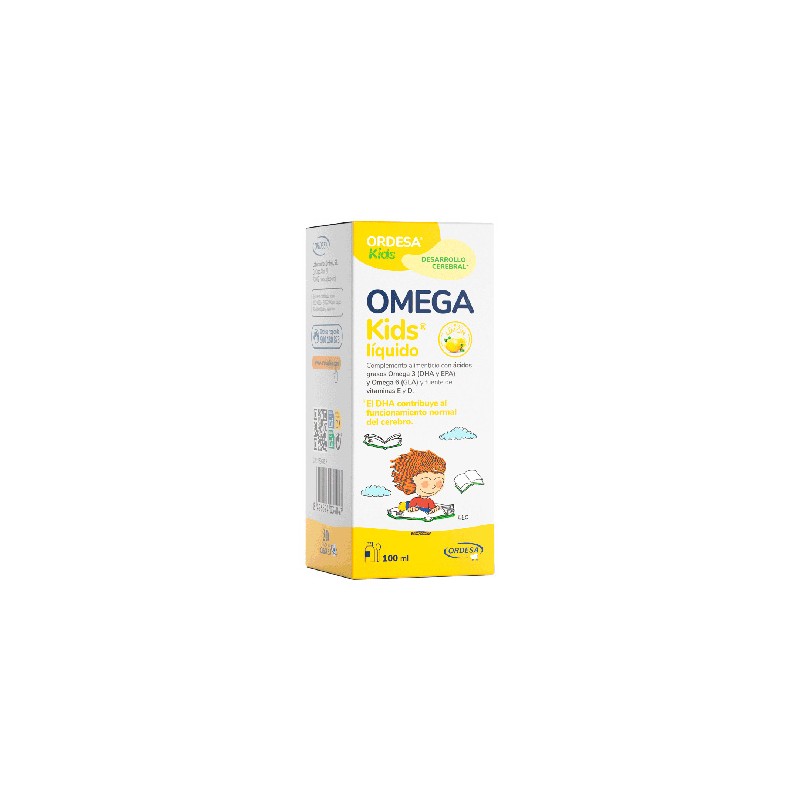 OmegaKids Emulsion Sabor Limon 100 ml