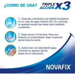 Novafix Tabletas Limpiadoras 108 Tabletas