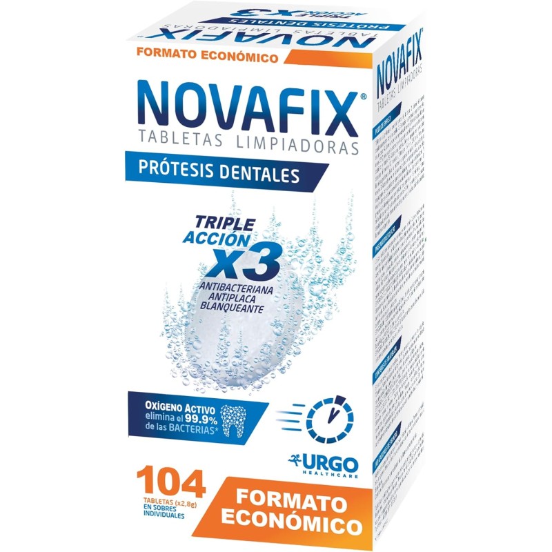 Novafix Tabletas Limpiadoras 108 Tabletas Novafix Tabletas Limpiadoras 108 Tabletas