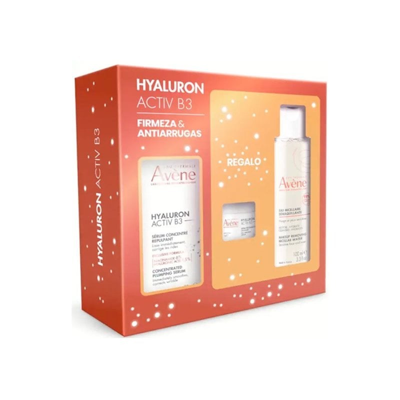Avene Hyaluron Activ B3 Serum Concentrado 30 ml + Crema Dia 7ml + Agua micelar 100ml Avene Hyaluron Activ B3 Serum Concentrado 30 ml + Crema Dia 7ml + Agua micelar 100ml