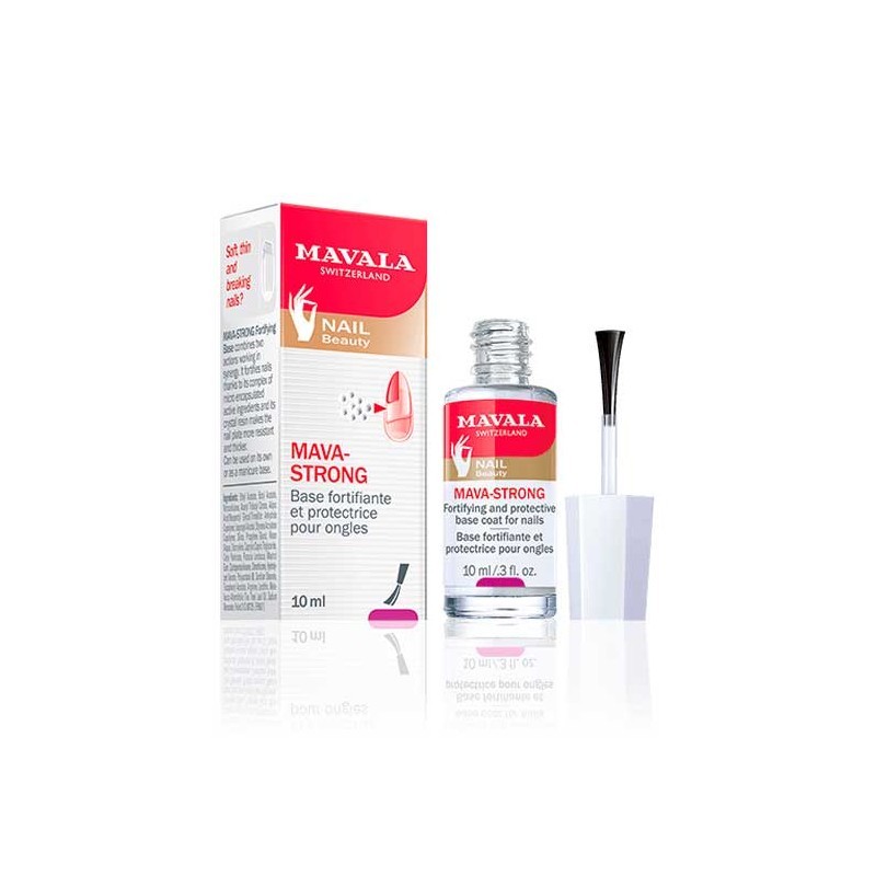 Mavala Mava Strong Base Fortalecedora y Protectora para Uñas 10 ml Mavala Mava Strong Base Fortalecedora y Protectora para Uñas 10 ml