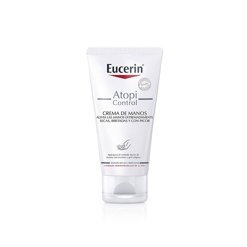 Eucerin AtopiControl Crema de Manos Piel Seca e Irritada 75ml Eucerin AtopiControl Crema de Manos Piel Seca e Irritada 75ml