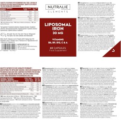 Nutralie Hierro liposomado 60 Cápsulas