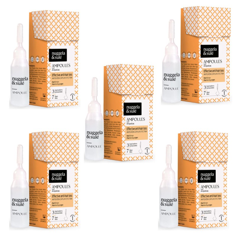 Nuggela Sule Ampolla Anticaida Pack 5 Unidades