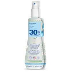 Mustela Duplo Agua Refrescante Para Peinar 200ml + 200ml