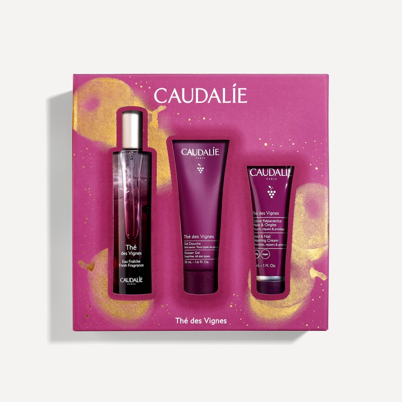 Caudalie Cofre 2024 The des Vignes Colonia 50ml + Gel Baño 50ml + Crema Manos 30ml Caudalie Cofre 2024 The des Vignes Colonia 50ml + Gel Baño 50ml + Crema Manos 30ml