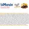 Bimanan Beslim Barritas Chocolate Naranja Expositor 30 Unidades