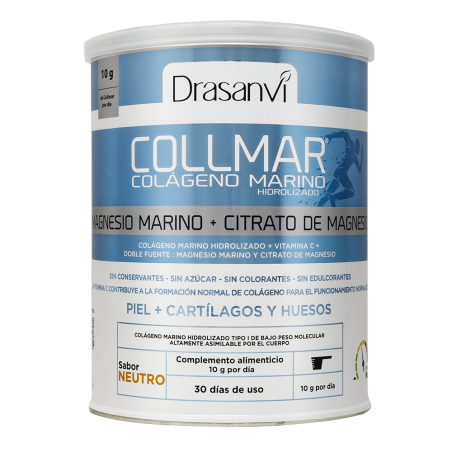 F24 Collmar Colágeno Marino Magnesio Neutro 300g Drasanvi