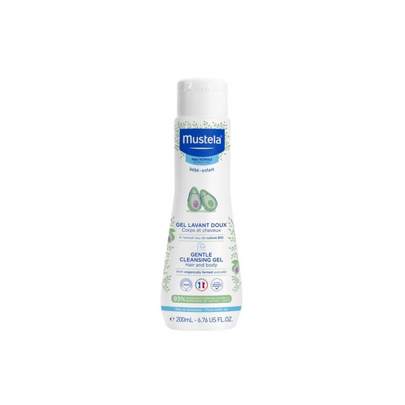 Mustela Gel de Baño Suave Cabello y Cuerpo 200 ml Mustela Gel de Baño Suave Cabello y Cuerpo 200 ml