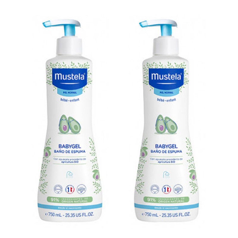 Mustela Baño Espuma Babygel 750 ml + 750ml Duplo Mustela Baño Espuma Babygel 750 ml + 750ml Duplo