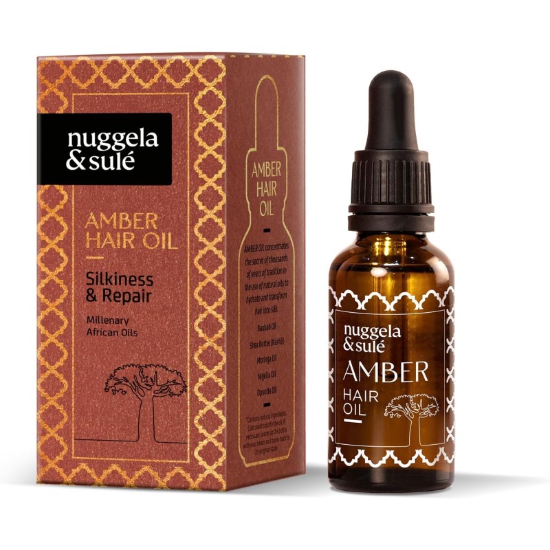 Nuggela & Sulé Amber Hair Oil 30ml Nuggela & Sulé Amber Hair Oil 30ml