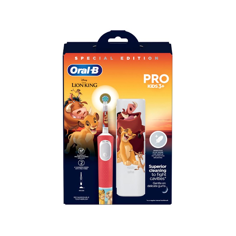 Oral-b Cepillo Eléctrico Pro Kids 3+ Rey León Oral-b Cepillo Eléctrico Pro Kids 3+ Rey León