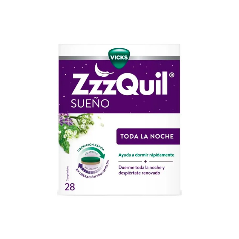 Zzzquil Sueño Toda la Noche 28 Comprimidos