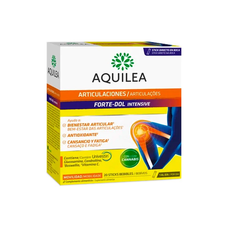 Aquilea Articulaciones Forte-dol Intensive 20 Sticks Bebibles Aquilea Articulaciones Forte-dol Intensive 20 Sticks Bebibles