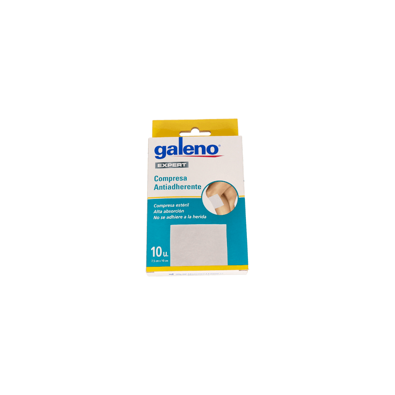 Galeno Compresa Antiadherente 10 Unidades Galeno Compresa Antiadherente 10 Unidades