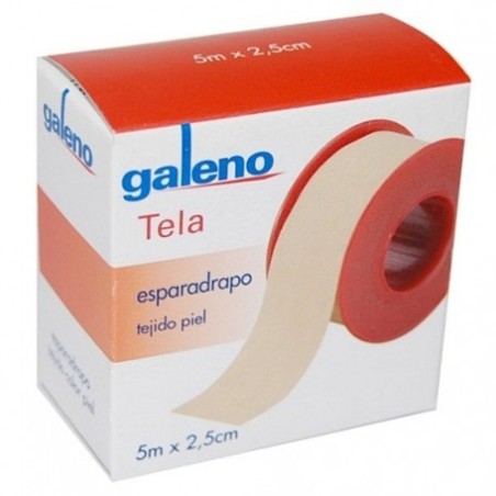 Galeno Esparadrapo Tela Piel 5mx2.5cm