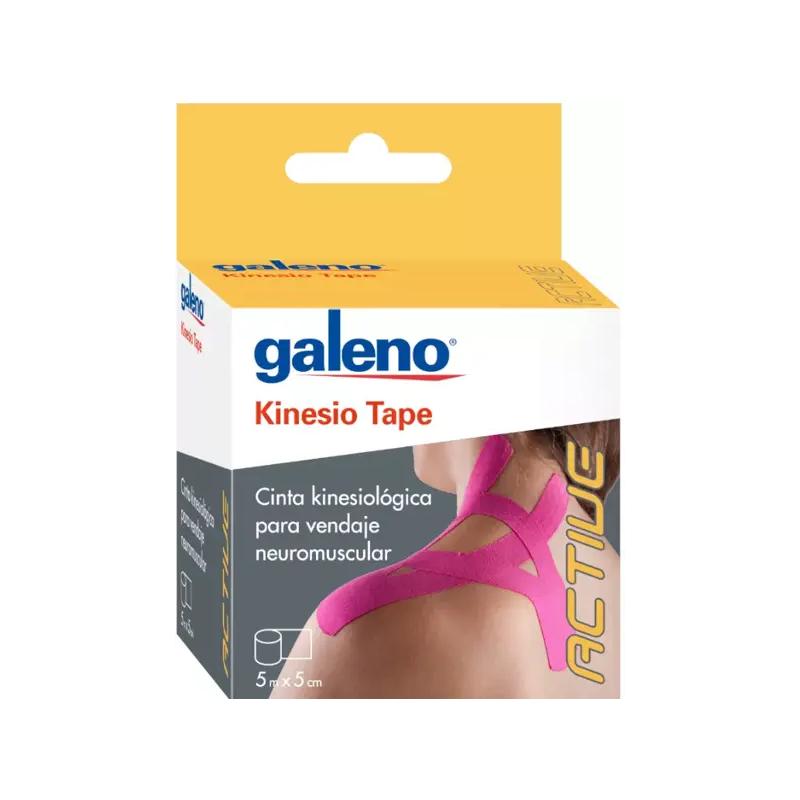 Galeno Active Kinesio Tape Rosa 5m x 5cm Galeno Active Kinesio Tape Rosa 5m x 5cm