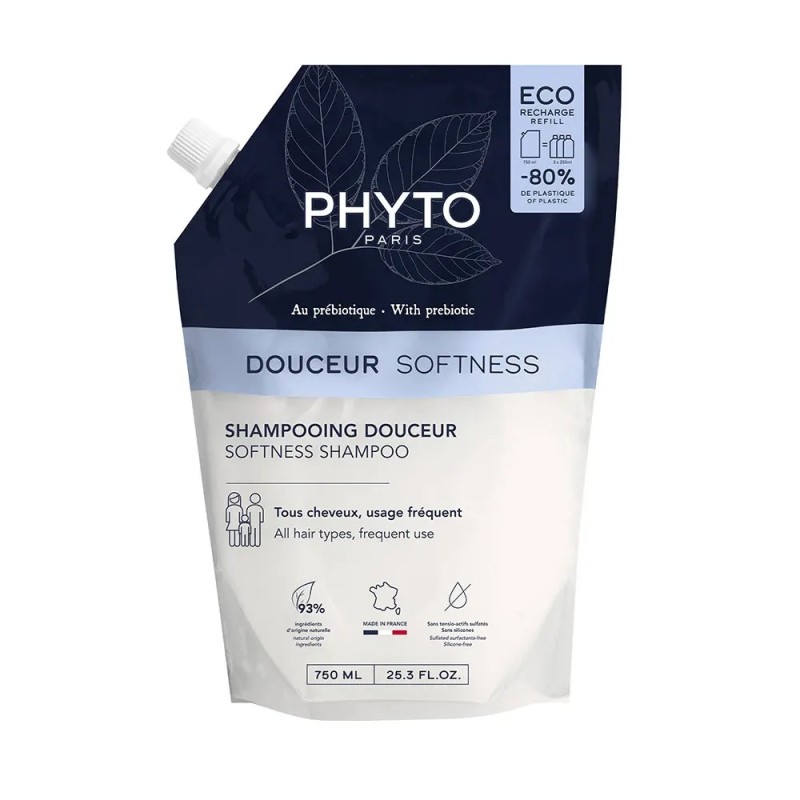 Phyto Recambio de champú Suavidad 750 ml Phyto Recambio de champú Suavidad 750 ml