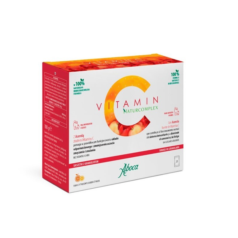 Aboca Vitamina C Naturcomplex 20 Sobres Aboca Vitamina C Naturcomplex 20 Sobres