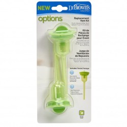 Dr Browns Kit Recambio Valvula y Tubo Boca Ancha