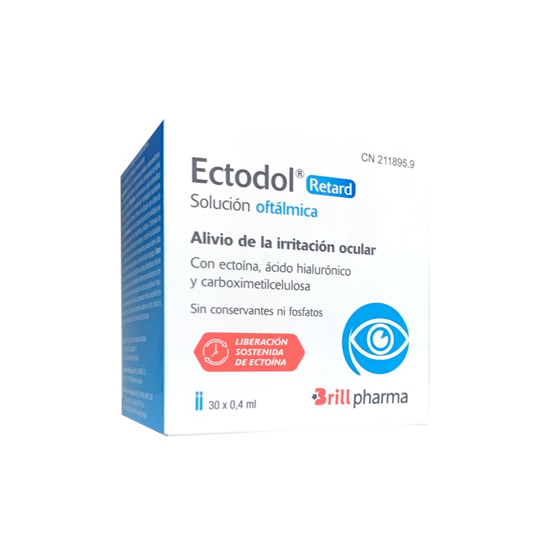 Ectodol Retard Solución Oftálmica 30 Monodosis 0,4ml Ectodol Retard Solución Oftálmica 30 Monodosis 0,4ml
