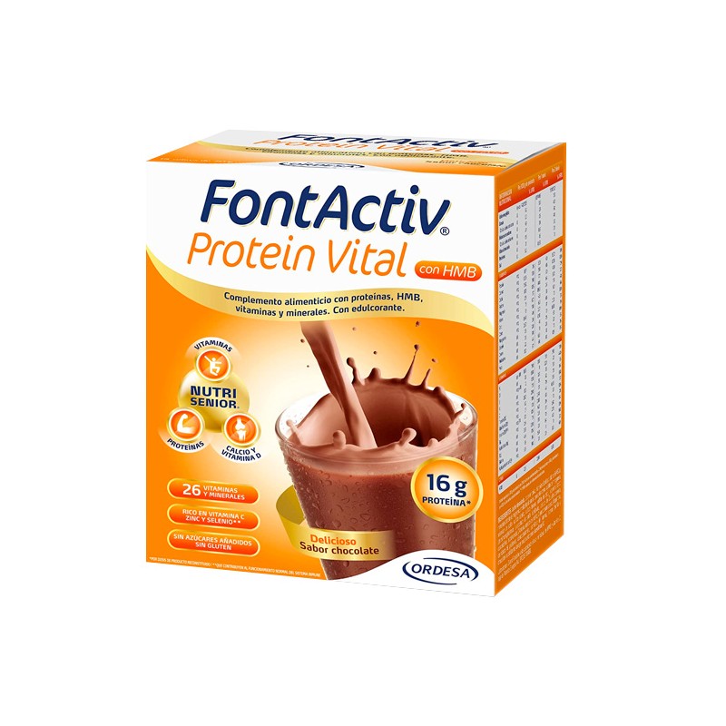 Fontactiv Protein Vital Chocolate 14 Sobres 30g