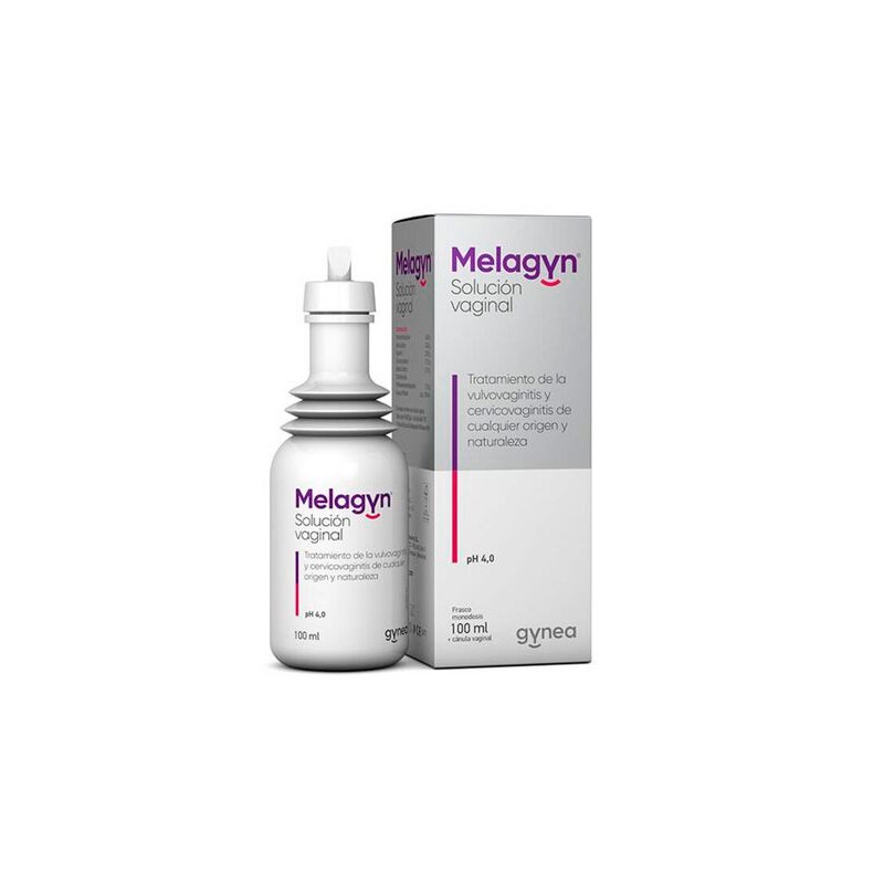 Melagyn Solución Vaginal 100 ml + Cánula Vaginal Melagyn Solución Vaginal 100 ml + Cánula Vaginal
