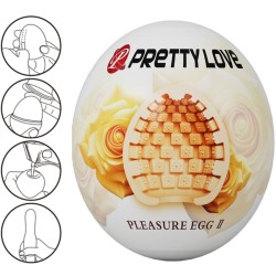 Pretty Love Flirtation Huevo Masturbador Masculino Natural