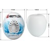 Pretty Love Flirtation Huevo Masturbador Masculino Blanco