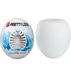 Pretty Love Flirtation Huevo Masturbador Masculino Blanco