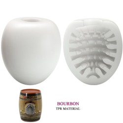 Pretty Love Flirtation Huevo Masturbador Masculino Blanco Bourbon