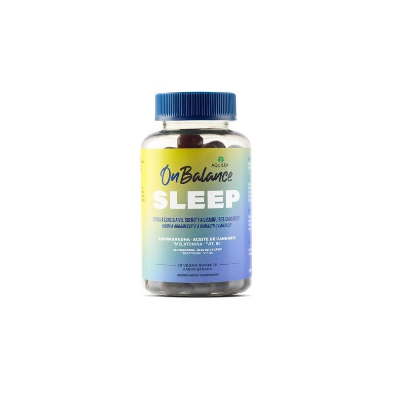 Aquilea Onbalance Sleep 60 Vegan Gummies Sabor Banana Aquilea Onbalance Sleep 60 Vegan Gummies Sabor Banana