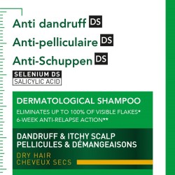 Dercos Champú Anticaspa Cabello Seco Eco Recarga 500ml