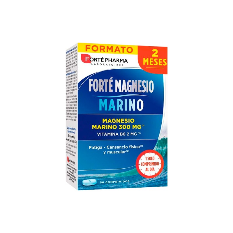 Forté Pharma Forté Magnesio Marino 56 Comprimidos Forté Pharma Forté Magnesio Marino 56 Comprimidos
