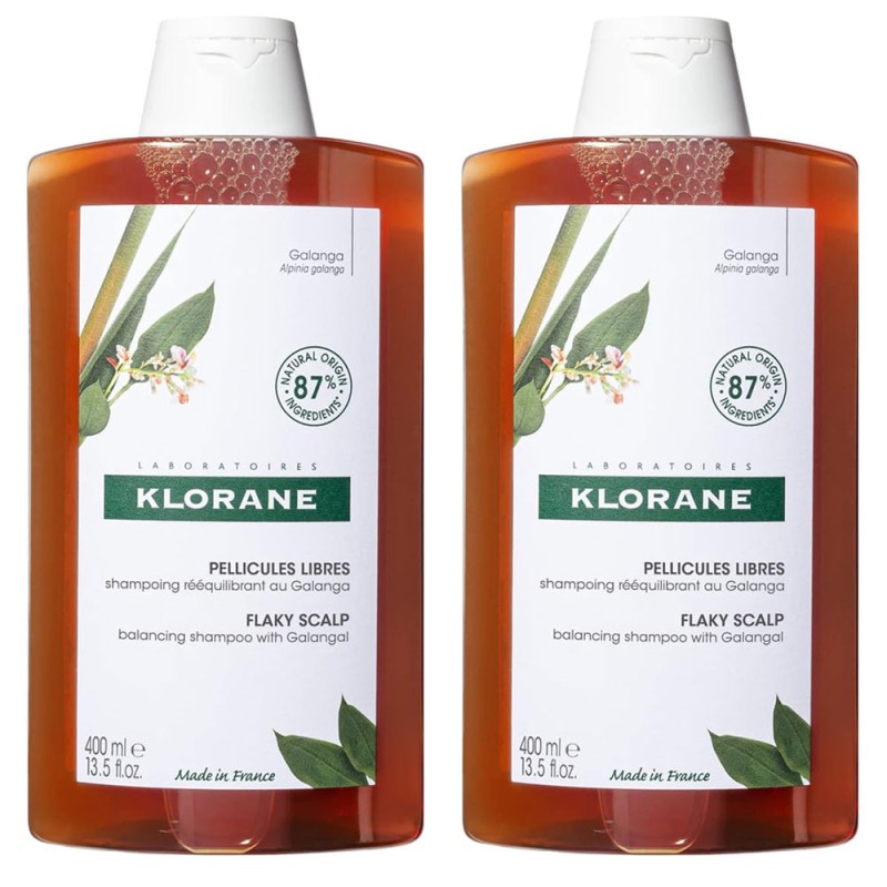 Klorane Champú Galanga 400ml + 400ml Duplo Promocion Klorane Champú Galanga 400ml + 400ml Duplo Promocion