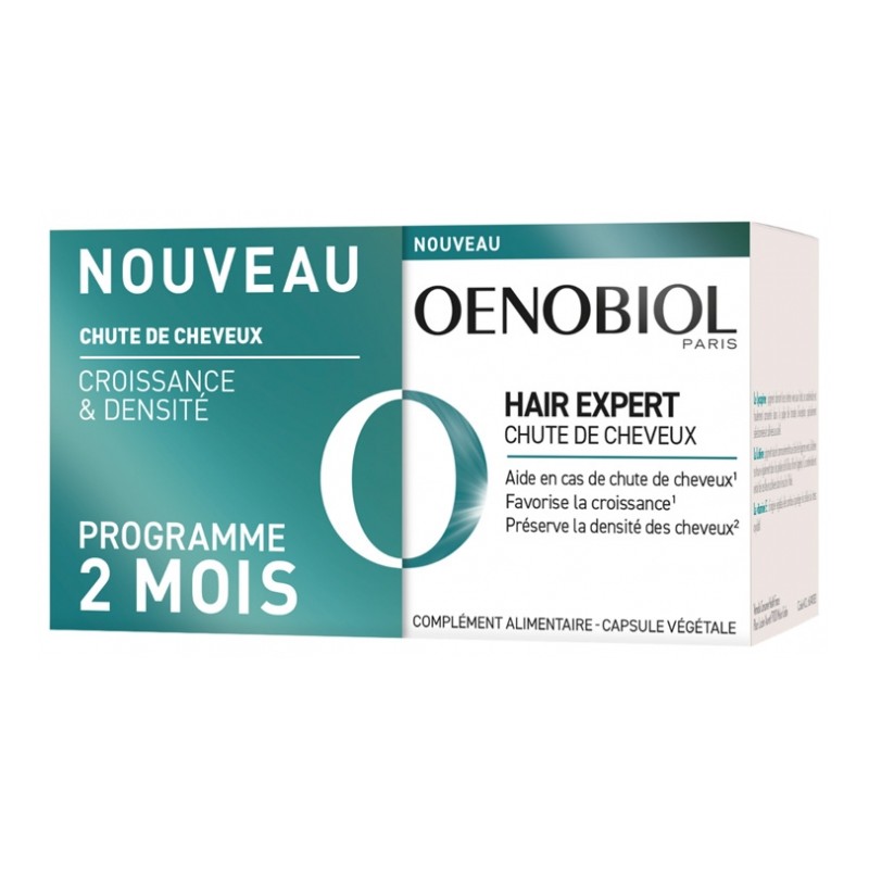 Oenobiol Perdida de Cabello 60 Cápsulas + 60 Cápsulas Duplo Promoción