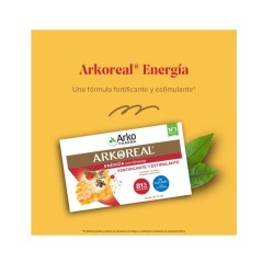 Arkoreal Jalea Real 500 Ginseng 20 Ampollas