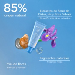 Apivita Aqua Beelicious Crema Fluida Iluminadora Hidratante SPF30 con Color 30ml
