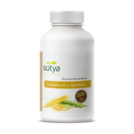 Sotya Levadura de Cerveza Germen de Trigo 225 Comprimidos