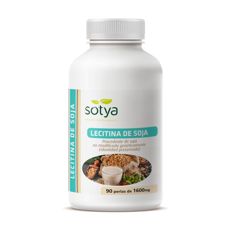 Sotya Lecitina de Soja 90 perlas de 1600mg Sotya Lecitina de Soja 90 perlas de 1600mg