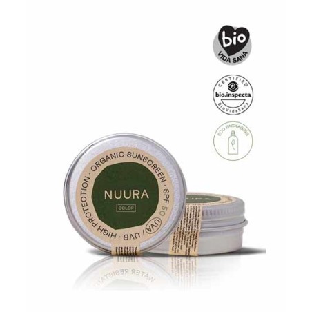 Nuura Protector Solar Bio Lata Color Spf50 18ml