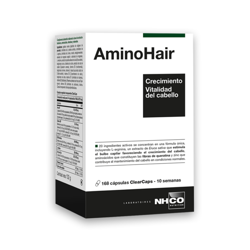 Nhco AminoHair Crecimiento Vitalidad del cabello 168 cápsulas Nhco AminoHair Crecimiento Vitalidad del cabello 168 cápsulas