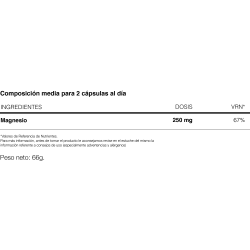 Nhco Magnesium Magnesio Amino-quelado 84 Cápsulas