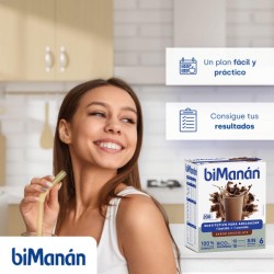 Bimanan Beslim Batidos Chocolate 6 unidades