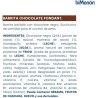 Bimanan Beslim Barritas Chocolate Negro Fondant 10 unidades