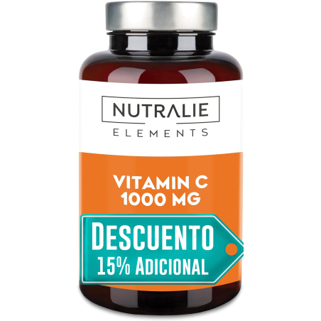 Nutralie Vitamina C 1000 mg Rosa Canina Antioxidante 180 Cápsulas