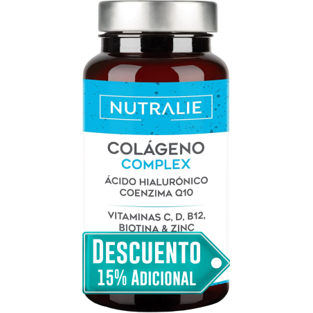Nutralie Colágeno Complex Hidrolizado Con Ácido Hialurónico 60 Cápsulas