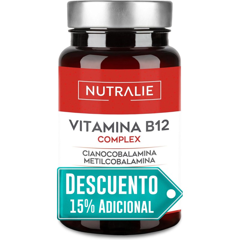 Nutralie Vitamina B12 Complex 2000 Mcg Cansancio 120 Comprimidos