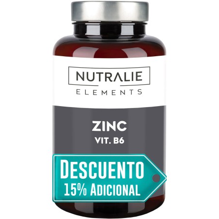 Nutralie Zinc + Vitamina B6 Piel Acné Pelo 120 Cápsulas